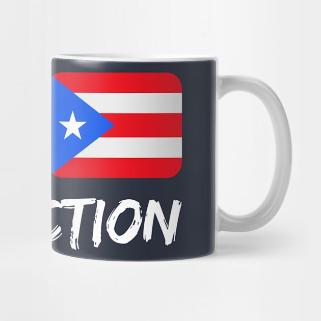 Puerto Rican Plus Norwegian Perfection Heritage Flag Gift by Just Rep It!!